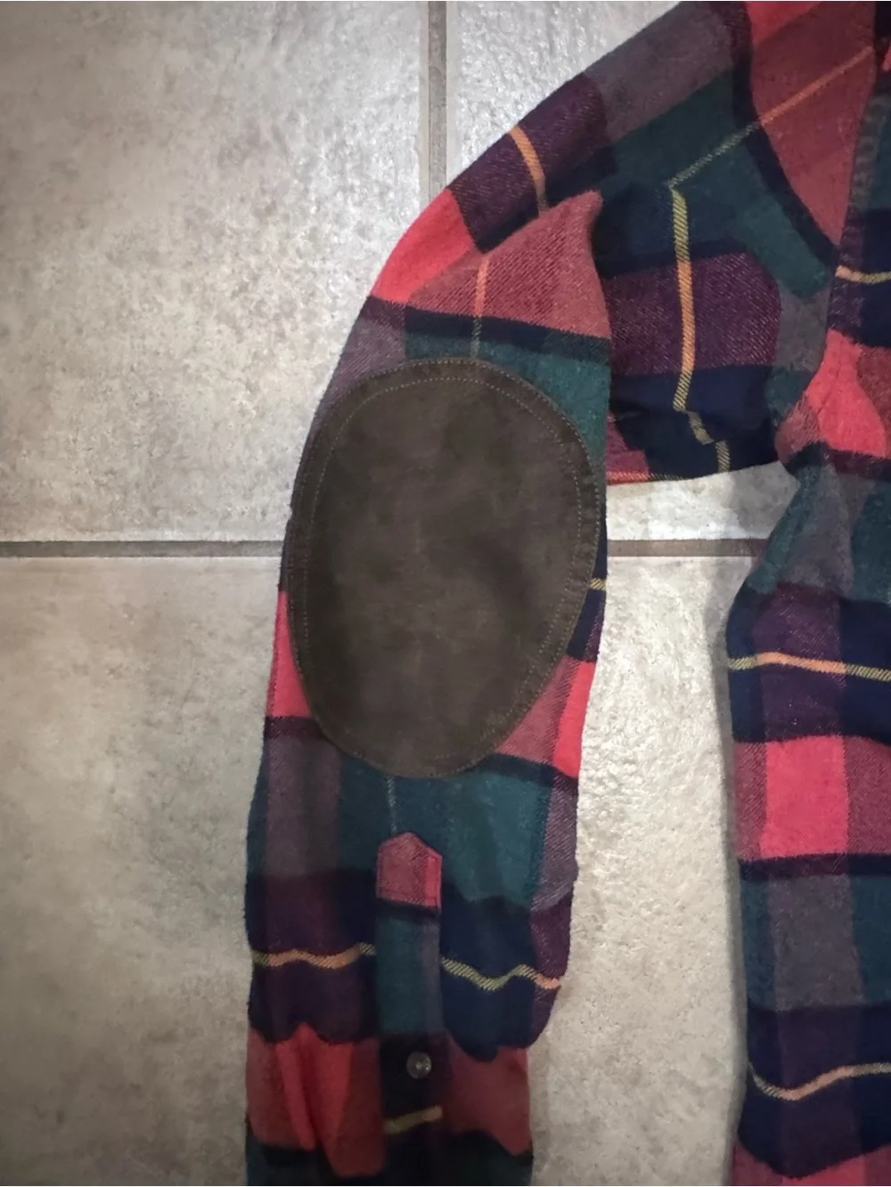 J. Crew Red and Green Plaid Button-Down Shirt